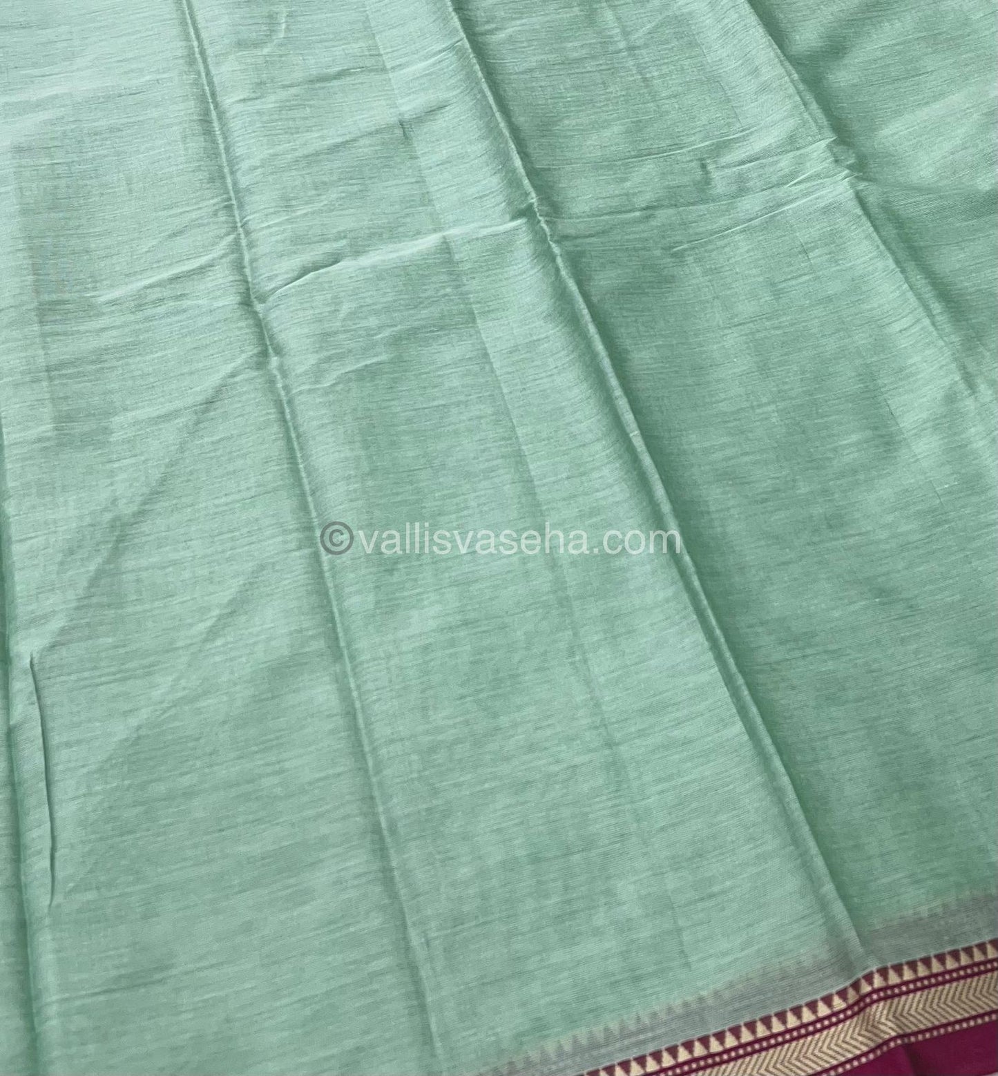 Narayanapet Mercerised Cotton Saree - VVNMC001