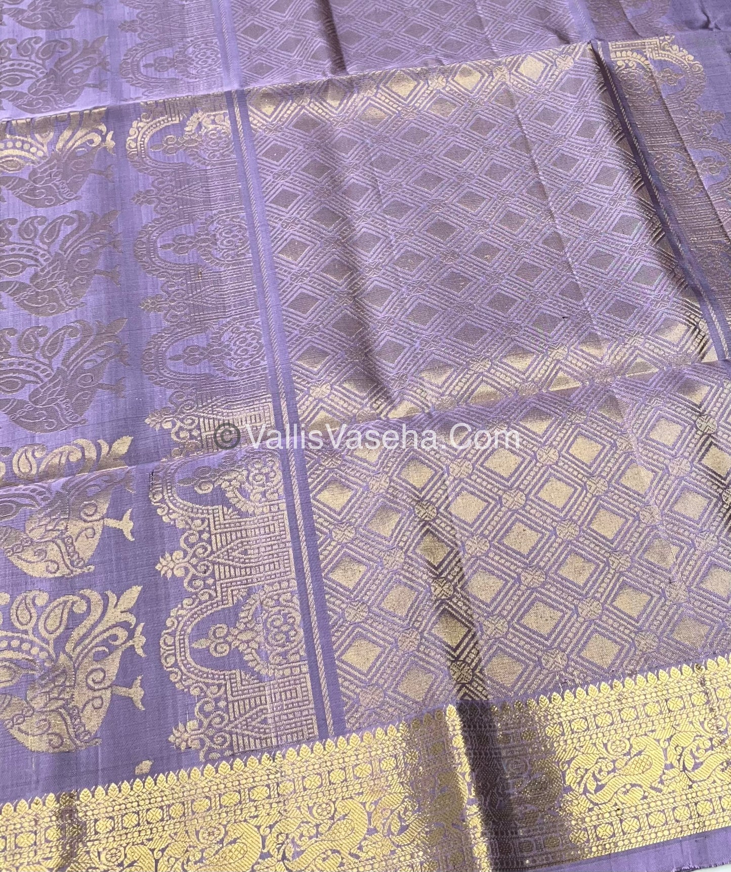 Pure Soft Silk Saree - Kanchi Border - VVPSS033