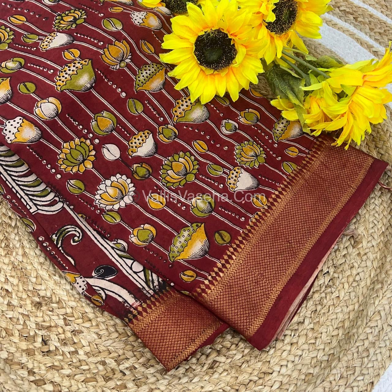 Chennur Silk | Kalamkari Prints | VVCS005