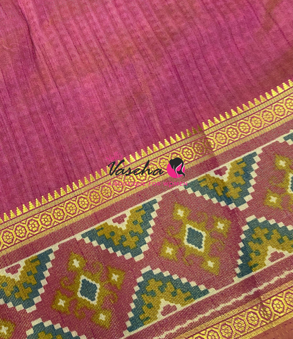 Semi Patola | Printed Silk Saree - Combo - VVSPS002