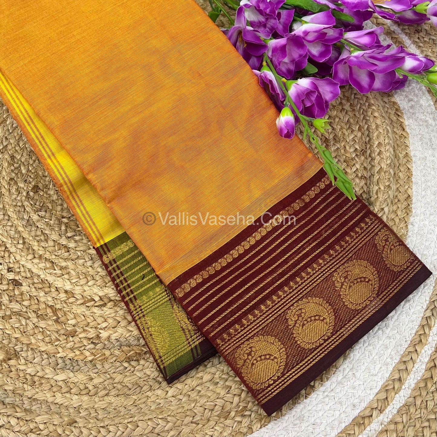 10 Yards - Kanchi Cotton Saree - VVKC901