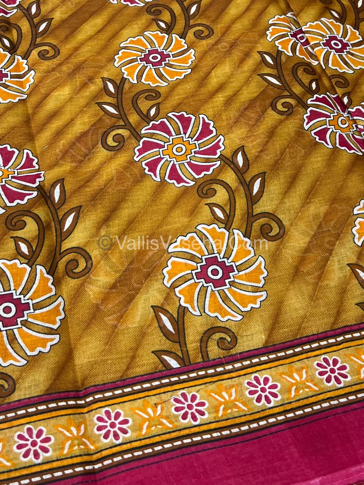 Pure Cotton Voile Saree | VVPVS001