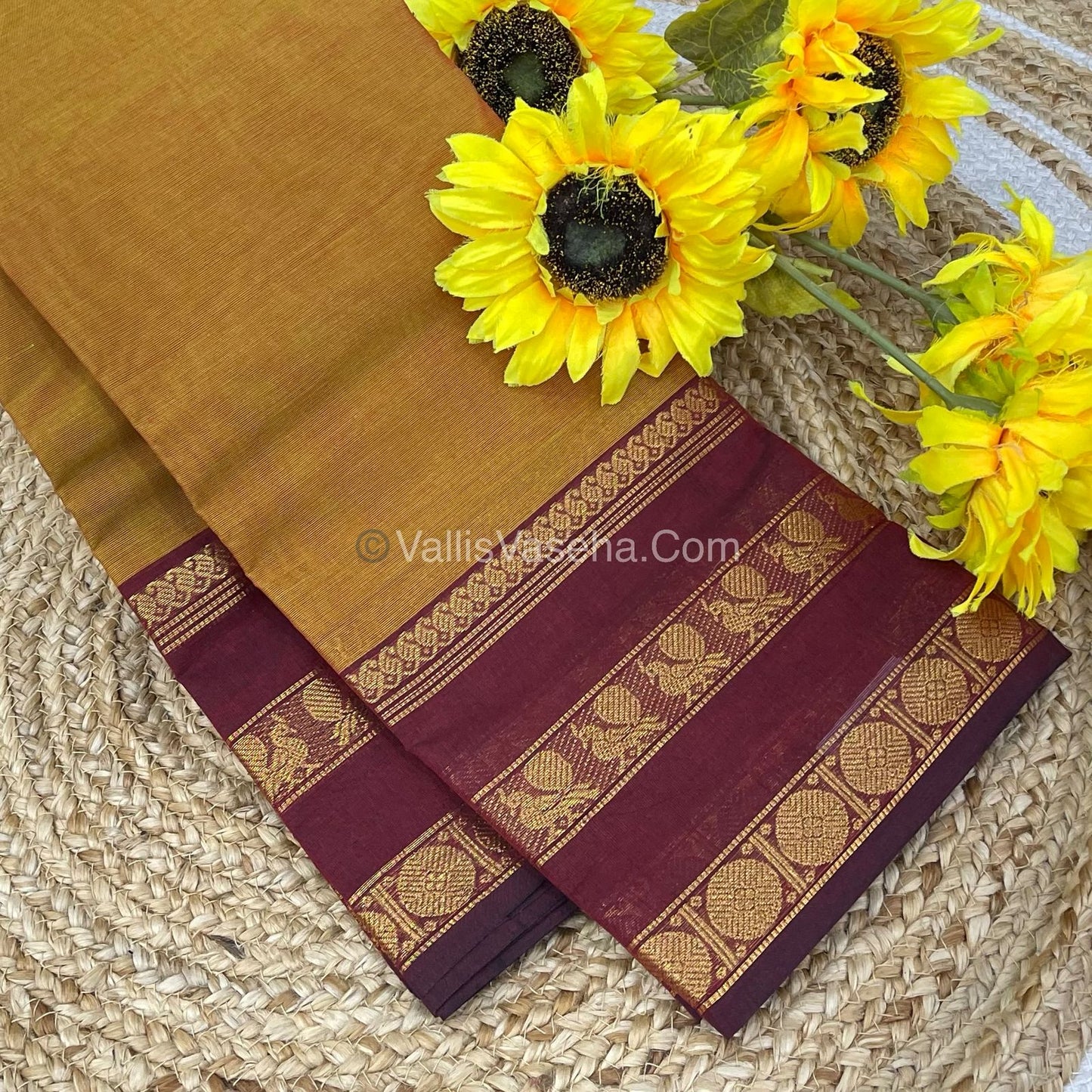 Kanchi Cotton Saree - VVKCS010