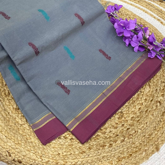 Handloom South Cotton Saree - VVSCS001