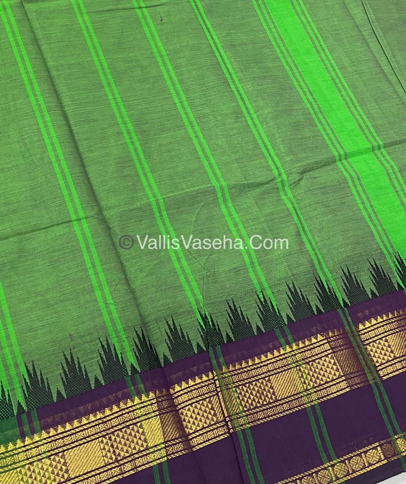 Kanchi Cotton Saree - VVKCS008