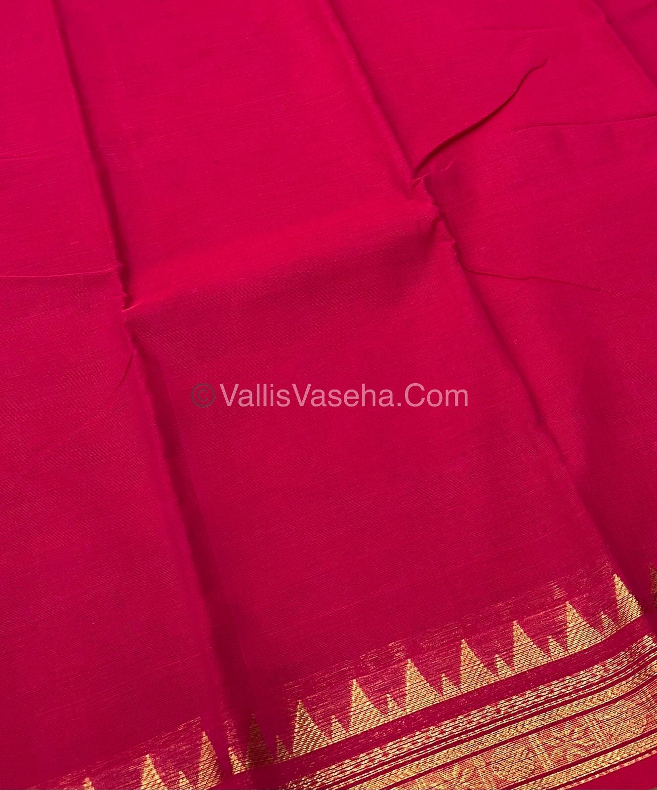 Kanchi Cotton Saree - VVKCS007