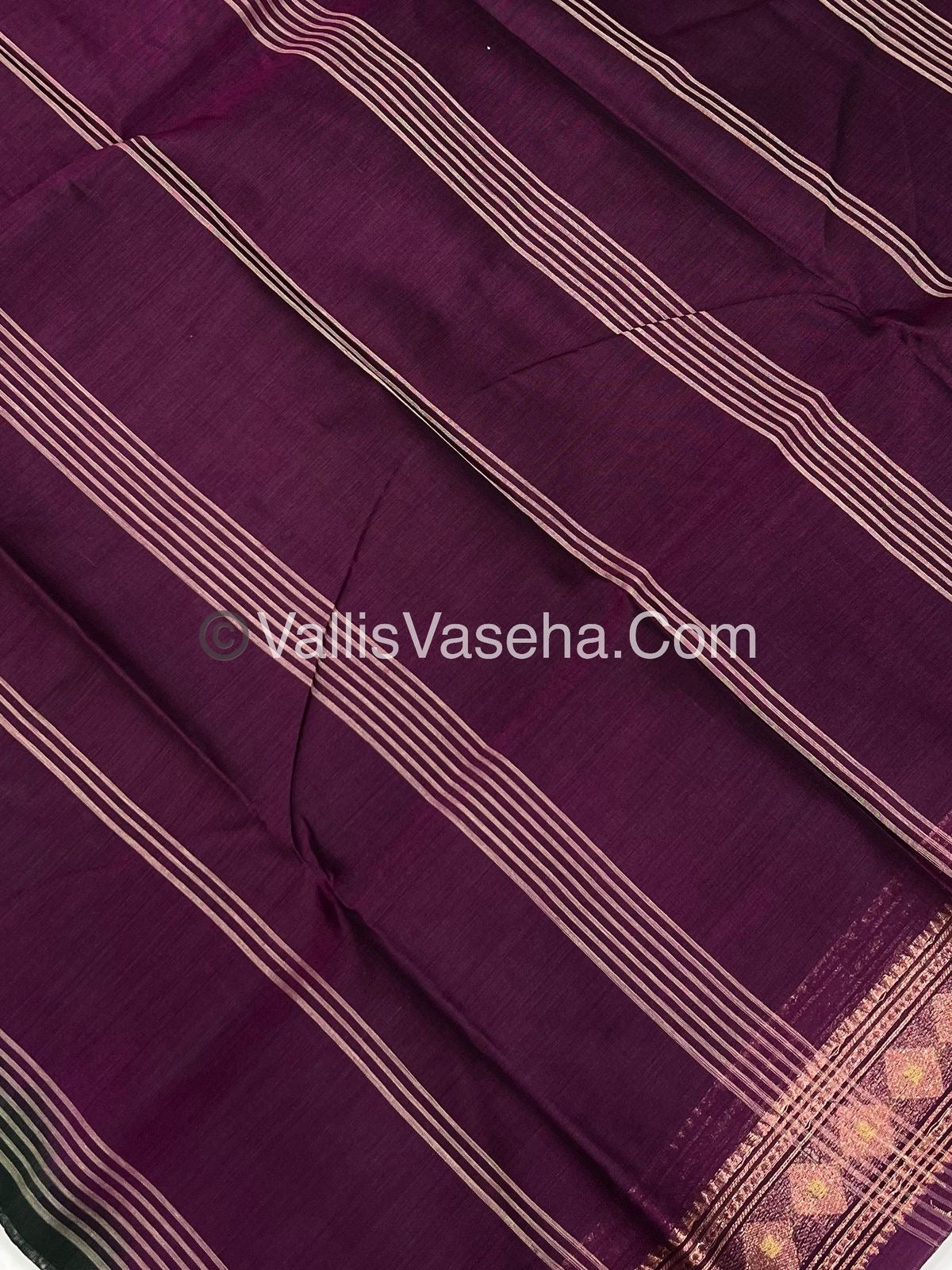 Dhaka Cotton Saree - VVDCS002