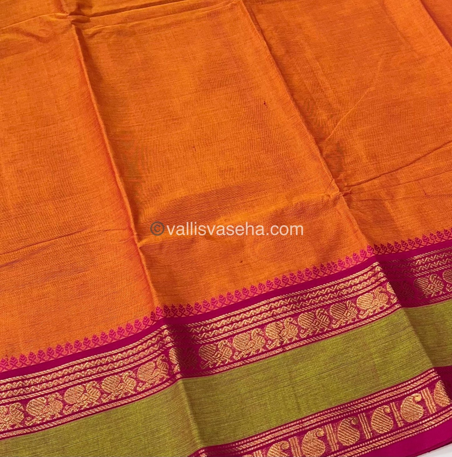 Kanchi Cotton Saree - VVKCS009