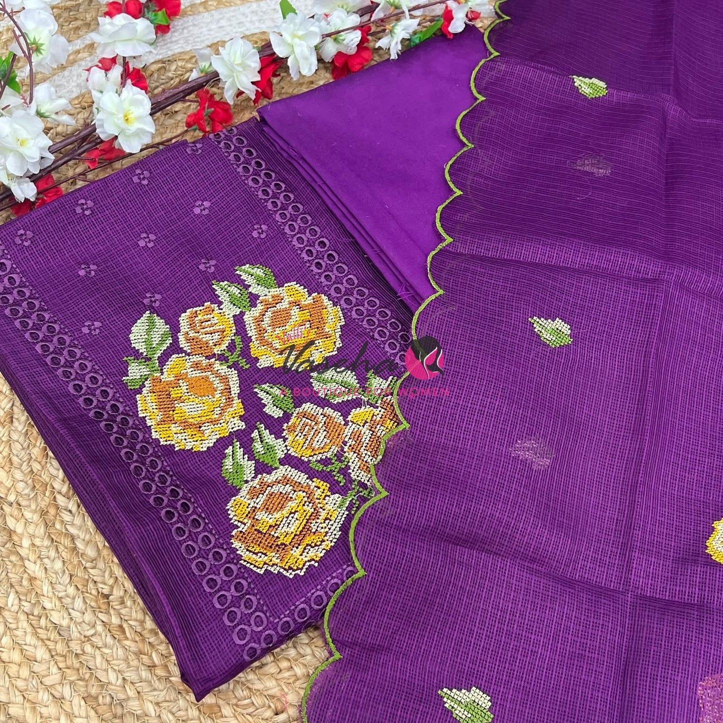 Unstitched Kota Salwar Material | VVUSM032
