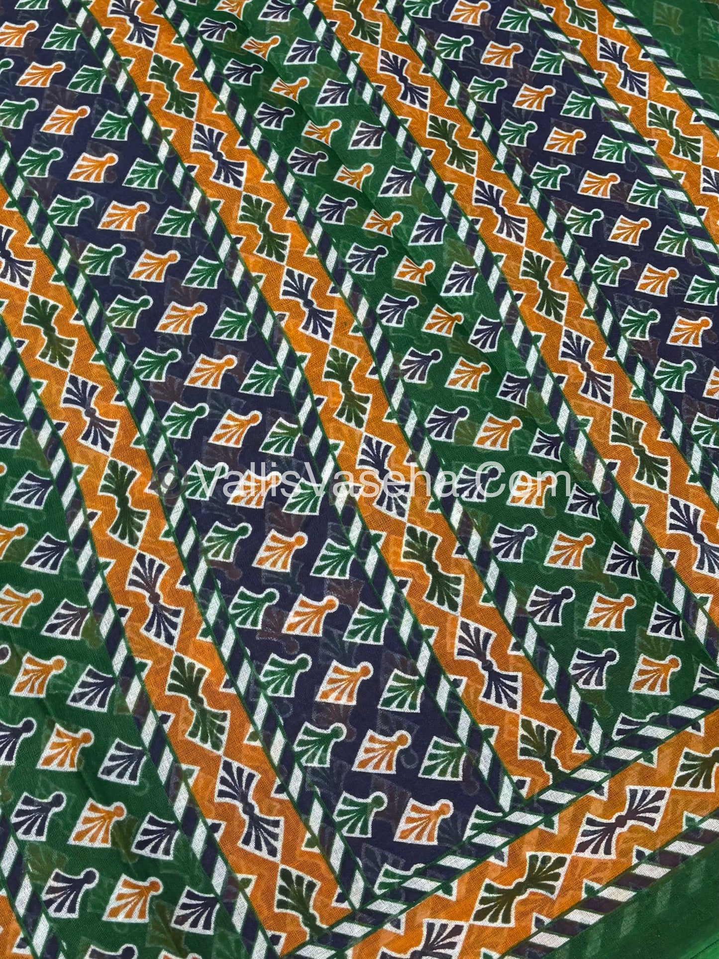 Pure Cotton Voile Saree | VVPVC003