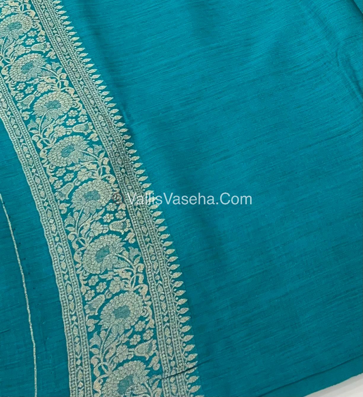 Banarasi - Heritage Silk - Semi Kathan Silk - Blue Shade- VVBHS004