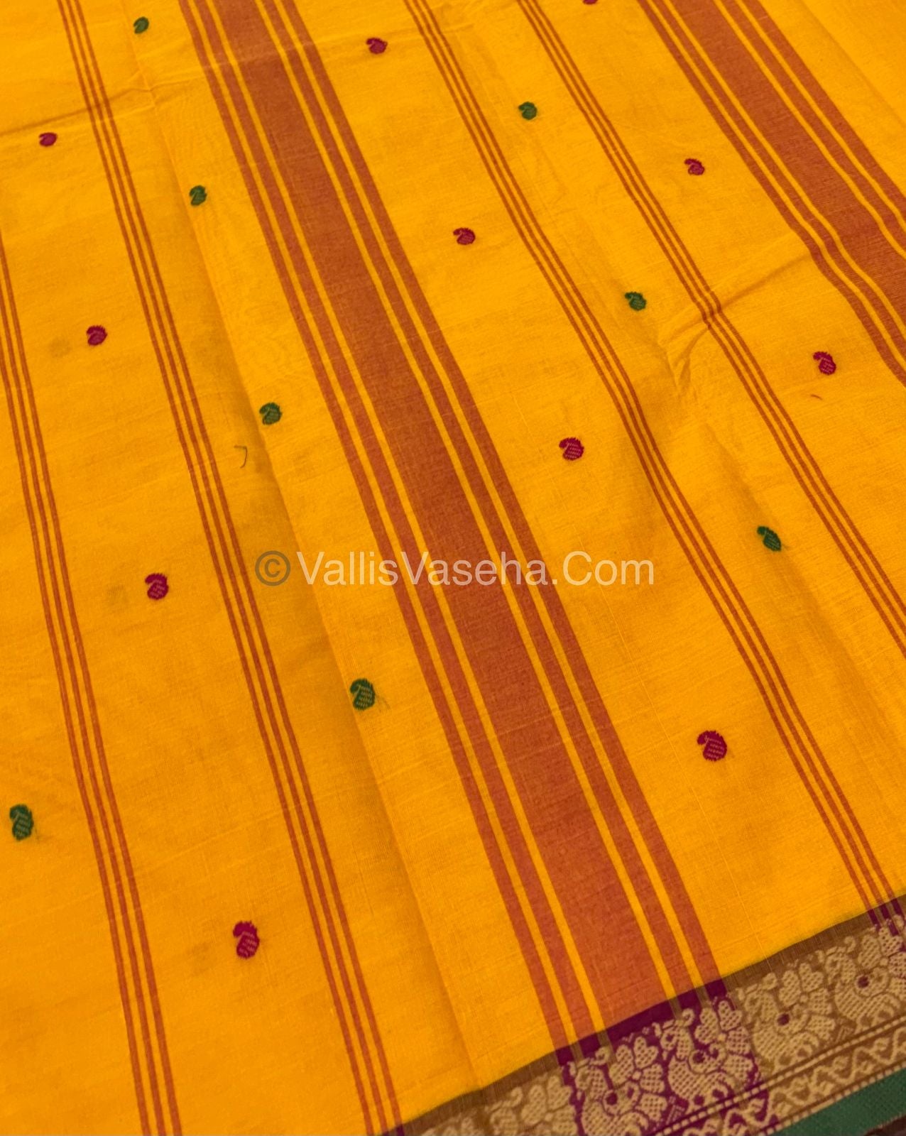 Kanchi Cotton Saree - VVKCS017