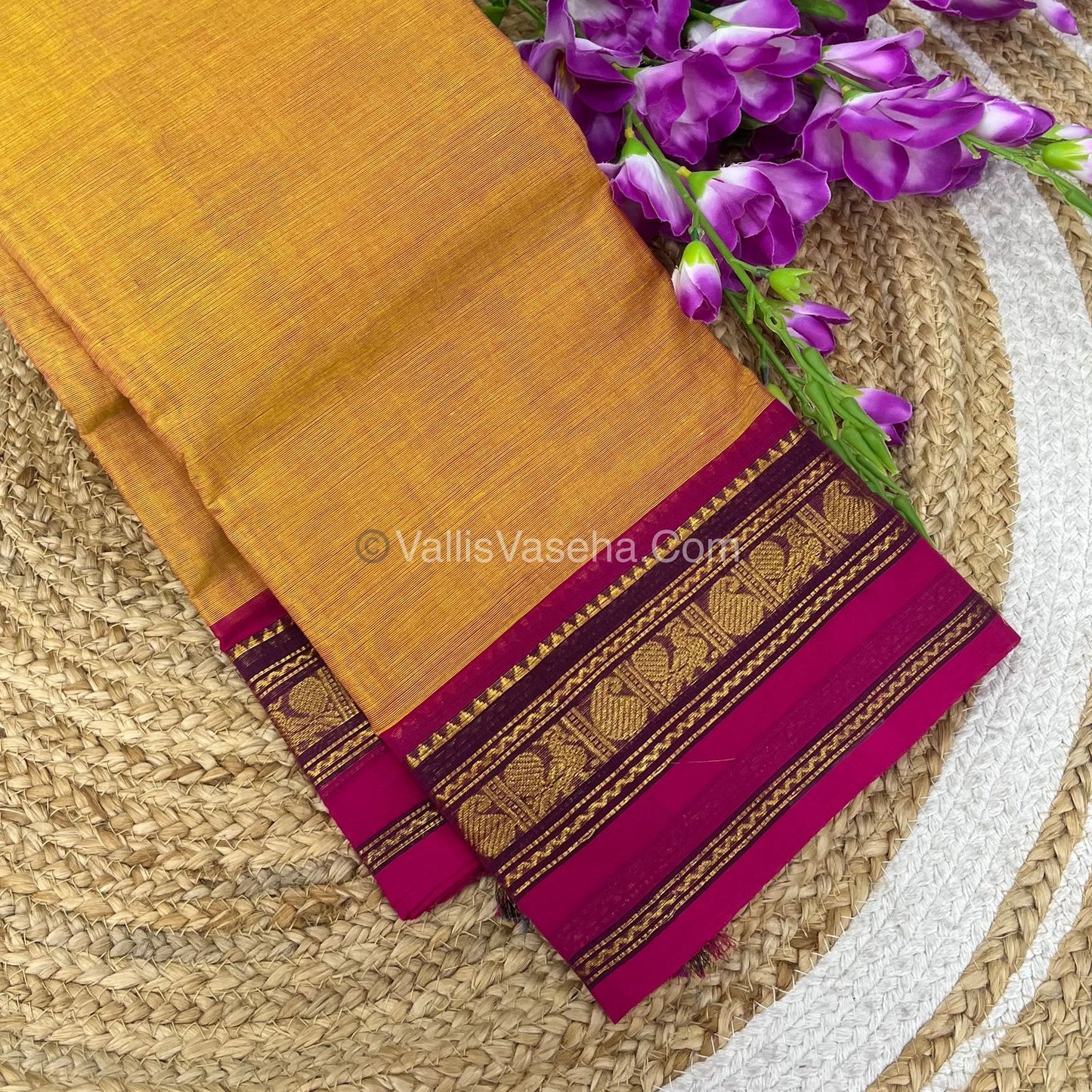 10 Yards - Kanchi Cotton Saree - VVKC901