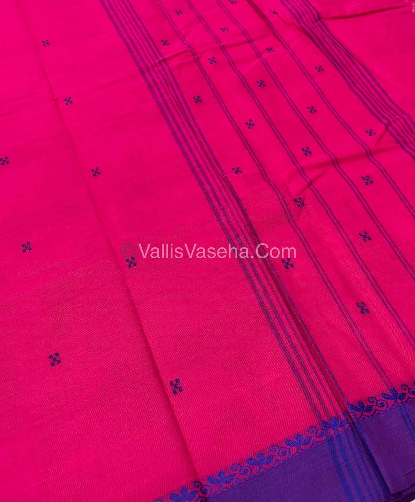 Kanchi Cotton Saree - VVKCS017