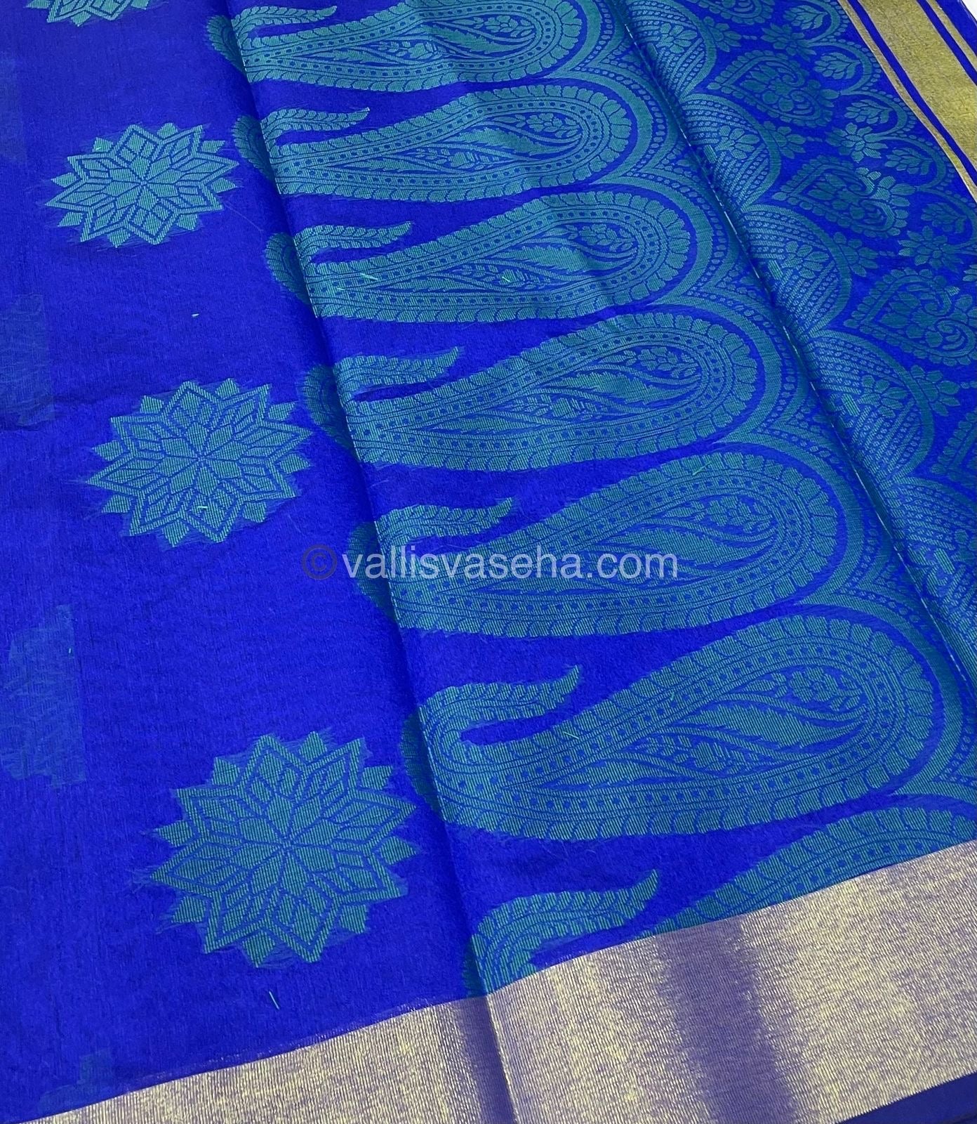 Banarasi - Kora Tanchoi - Semi Soft Silk Saree - VVKTS001