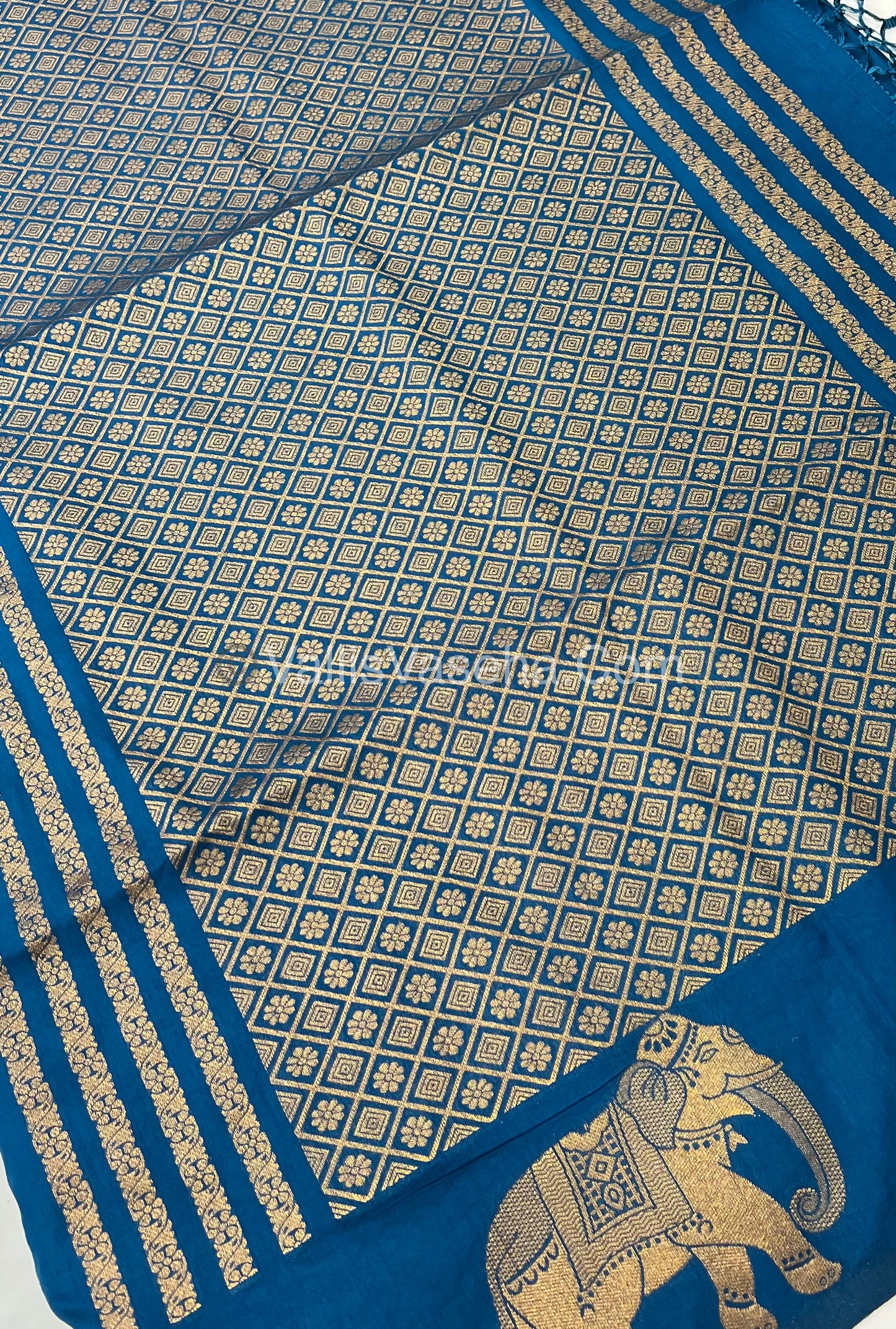 Mulberry Semi Silk - Ramar Blue Shade - VVMSS001