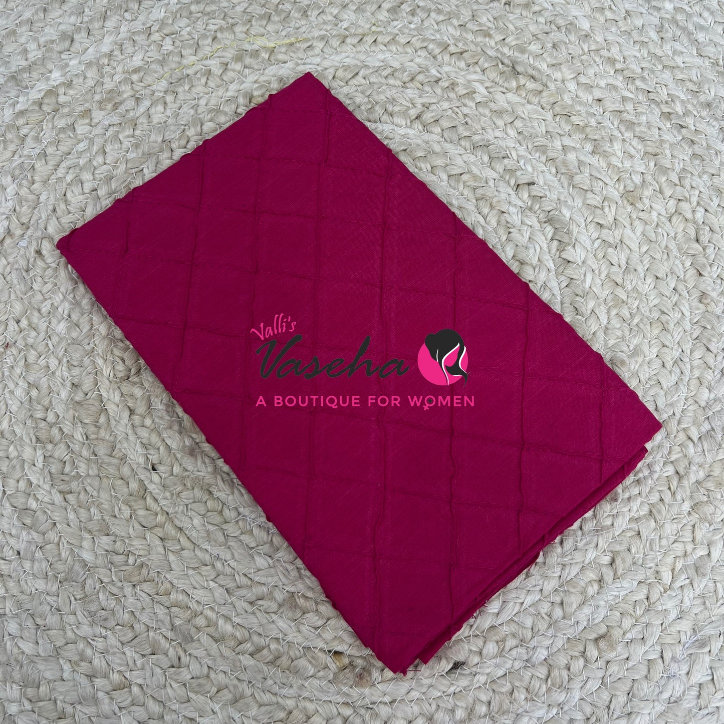 Blouse Bit - Pintec Plain - Diamond Stitch - 1 mtr - VVBPD001
