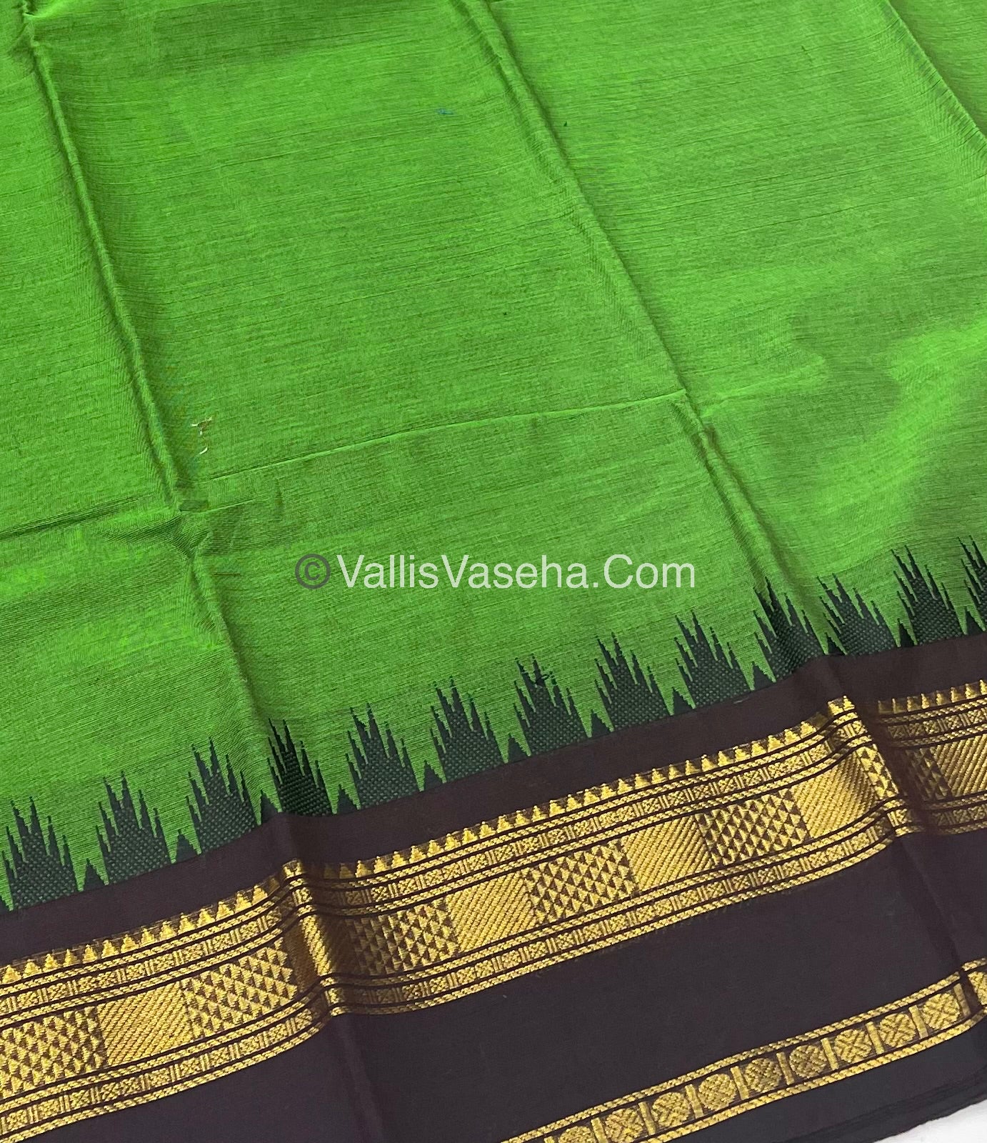 Kanchi Cotton Saree - VVKCS008