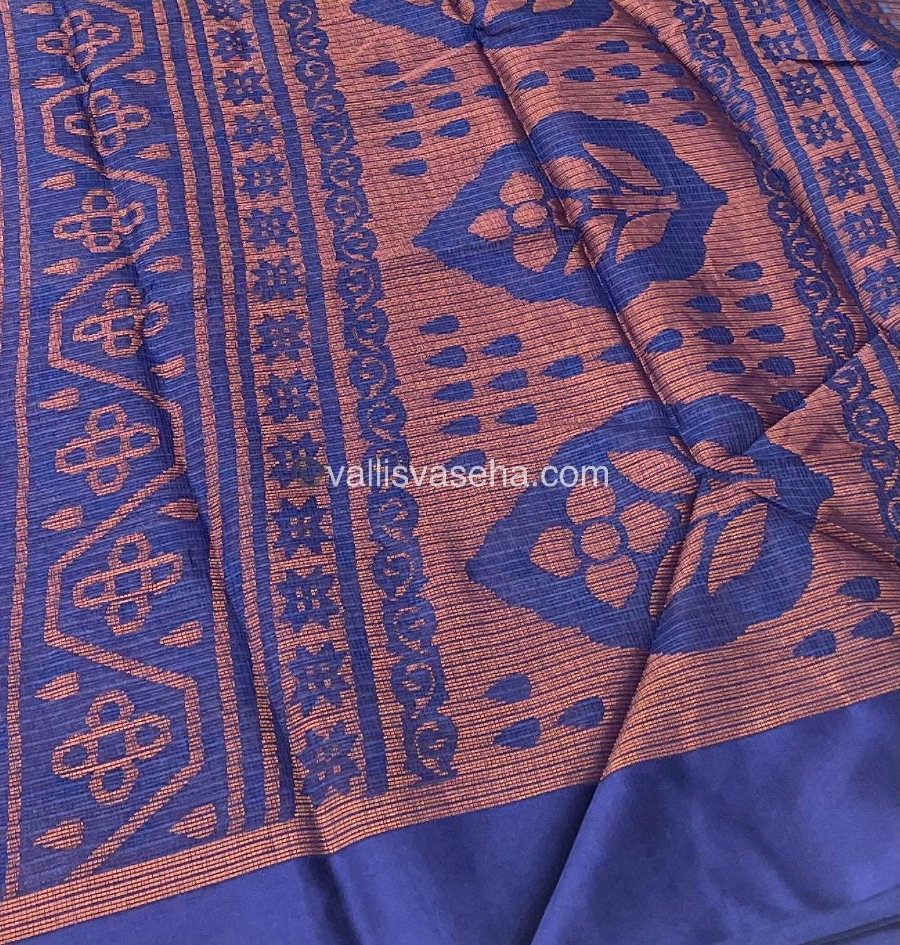 Mixed Cotton Brasso Saree - VVBS001