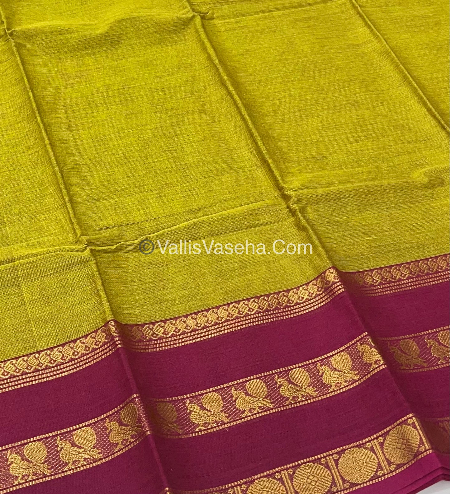 Kanchi Cotton Saree - VVKCS008
