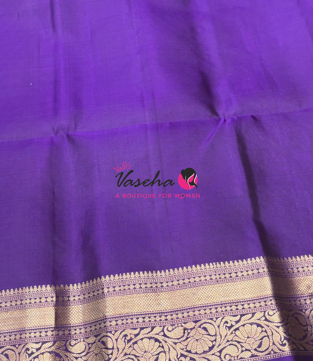 Pure Soft Silk Saree - Violetish Purple Shade - VVPSS135