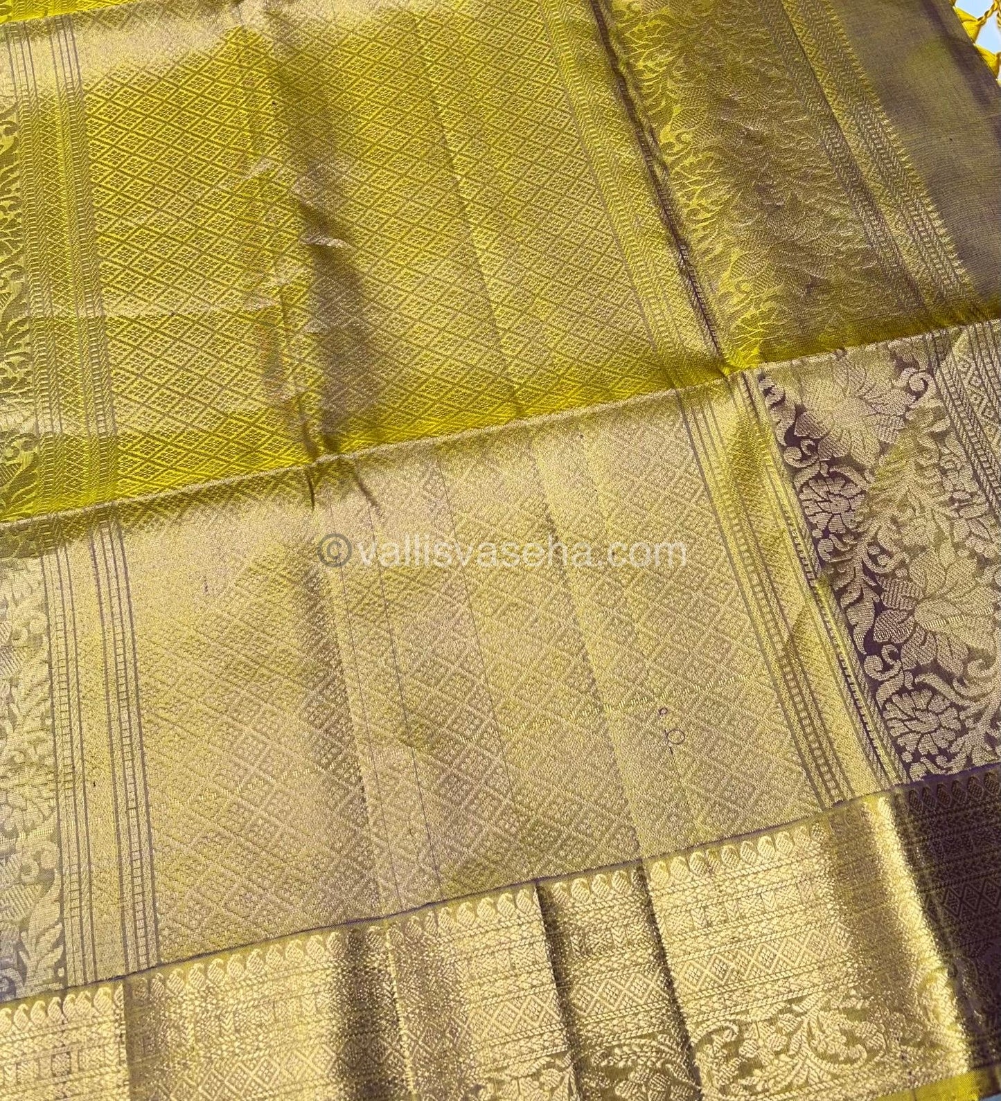 Pure Soft Silk Saree - Kanchi Border - VVPSS015