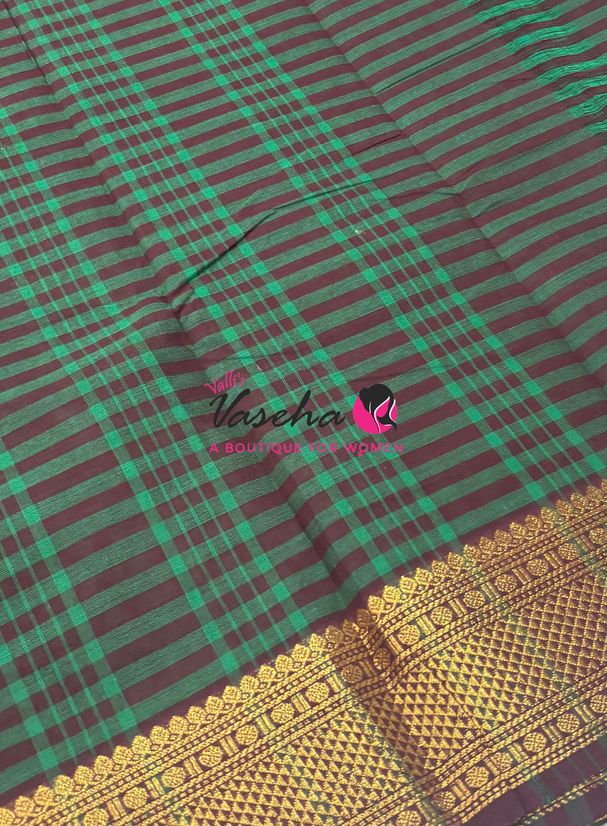 Chettinadu Cotton Saree - VVCCS004