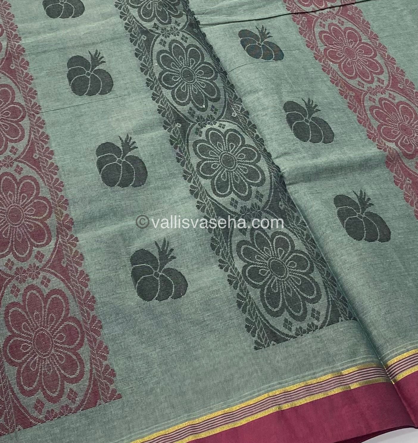 Handloom South Cotton Saree - VVSCS001