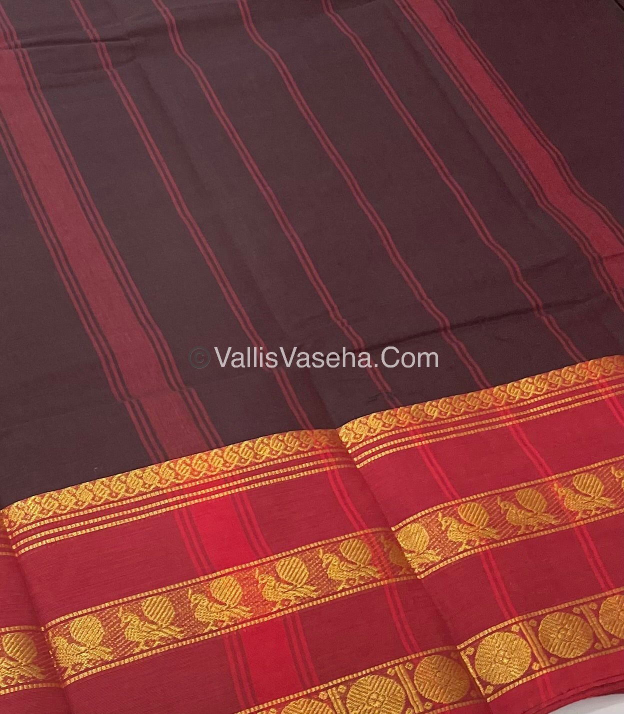 Kanchi Cotton Saree - VVKCS008