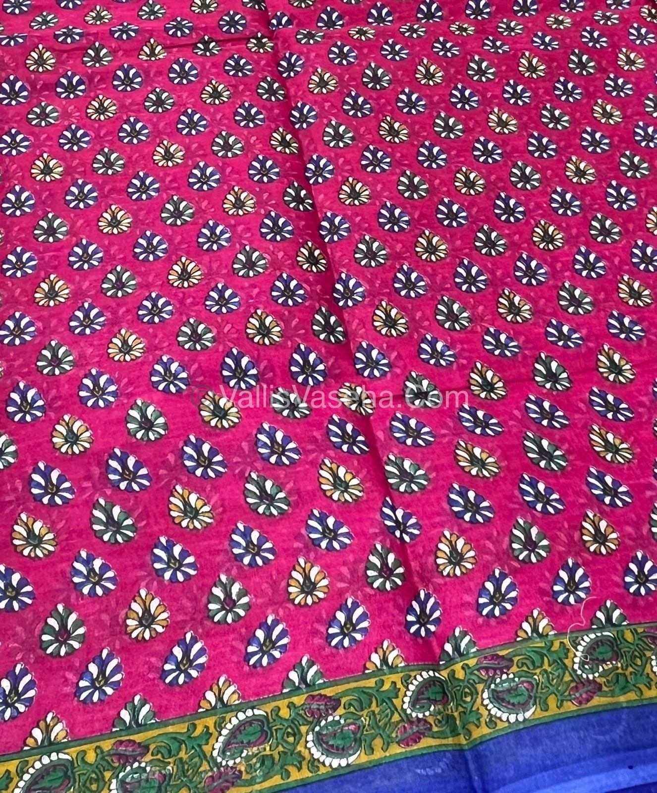 Pure Cotton Voile Saree | VVPVS001