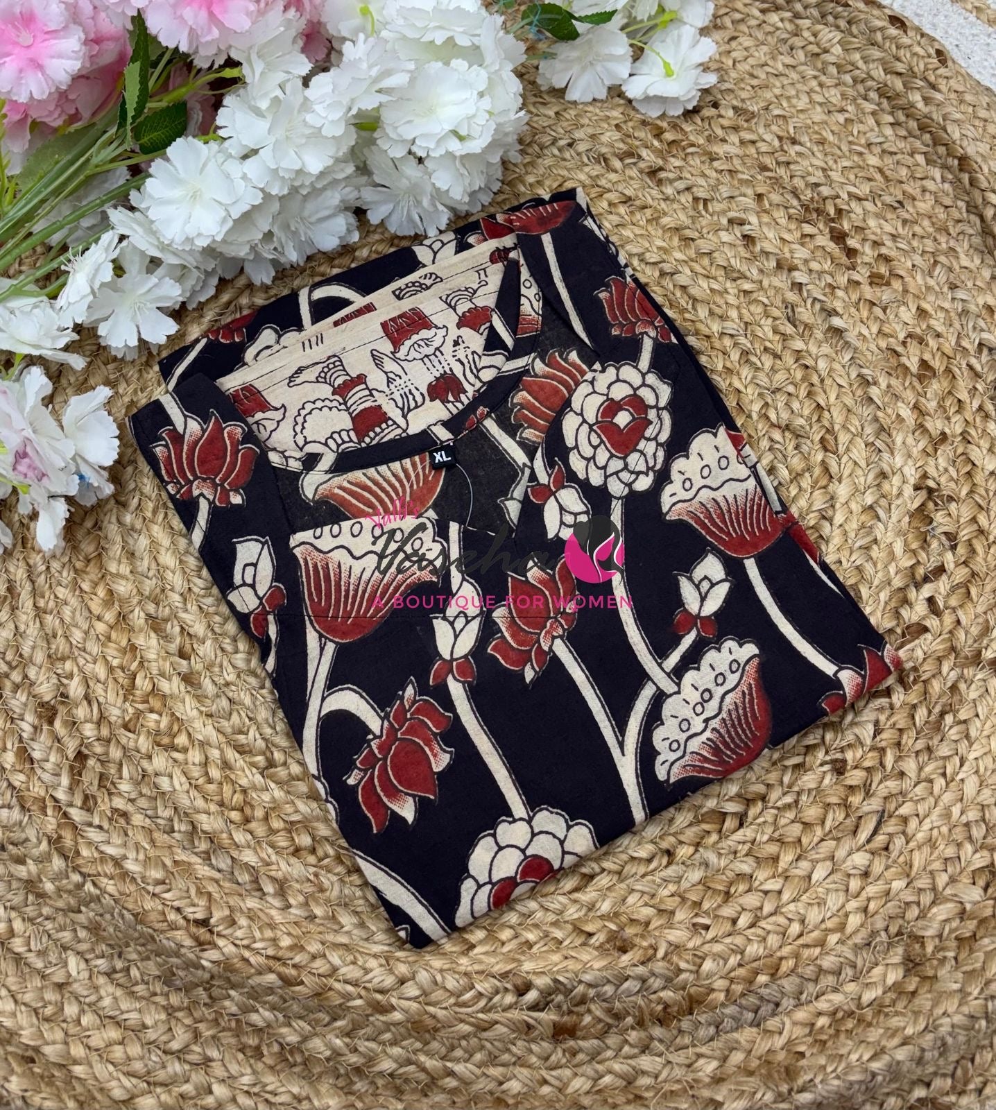 Ready Made - Kalamkari Kurti -VVRKK001