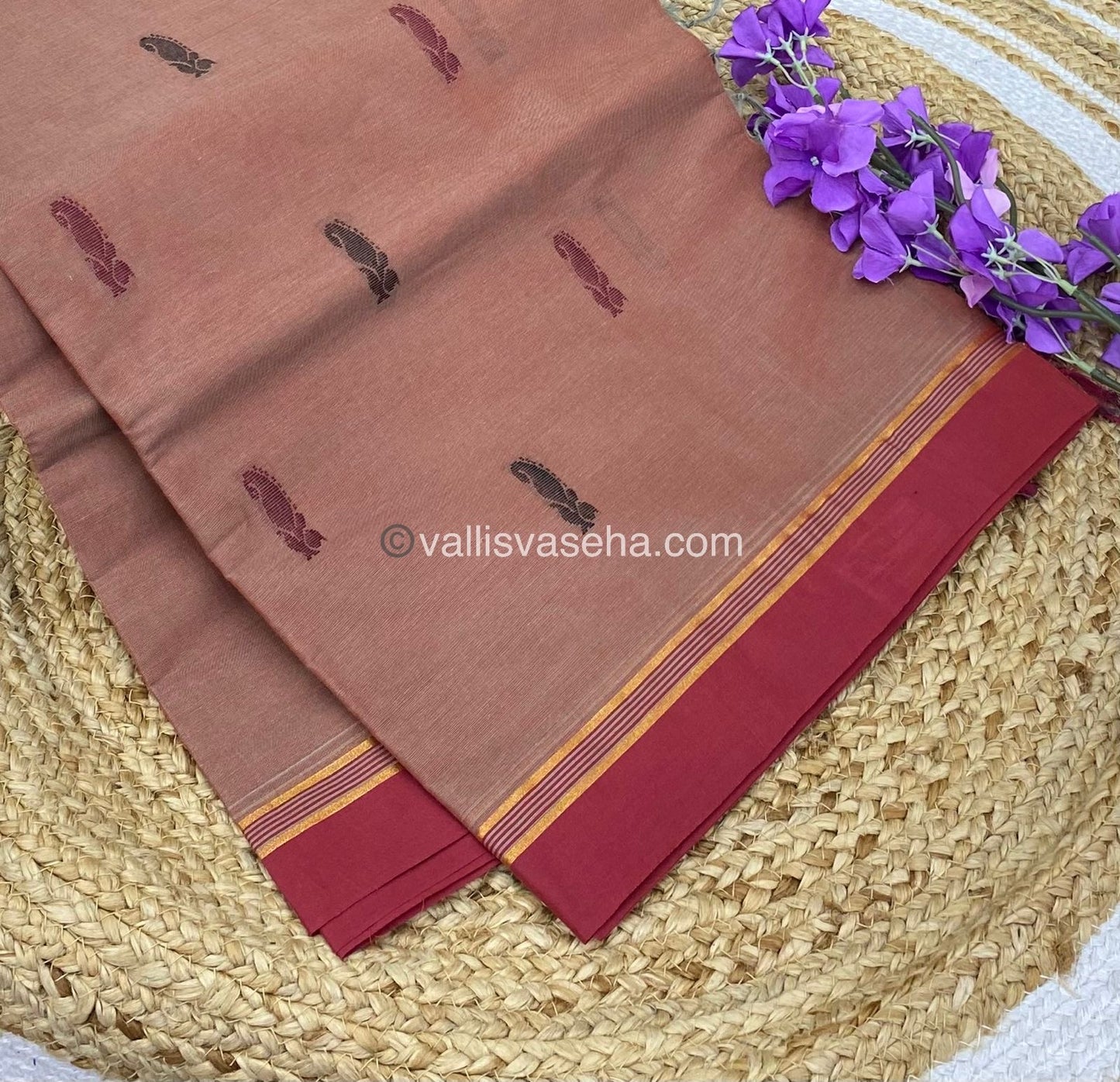 Handloom South Cotton Saree - VVSCS001