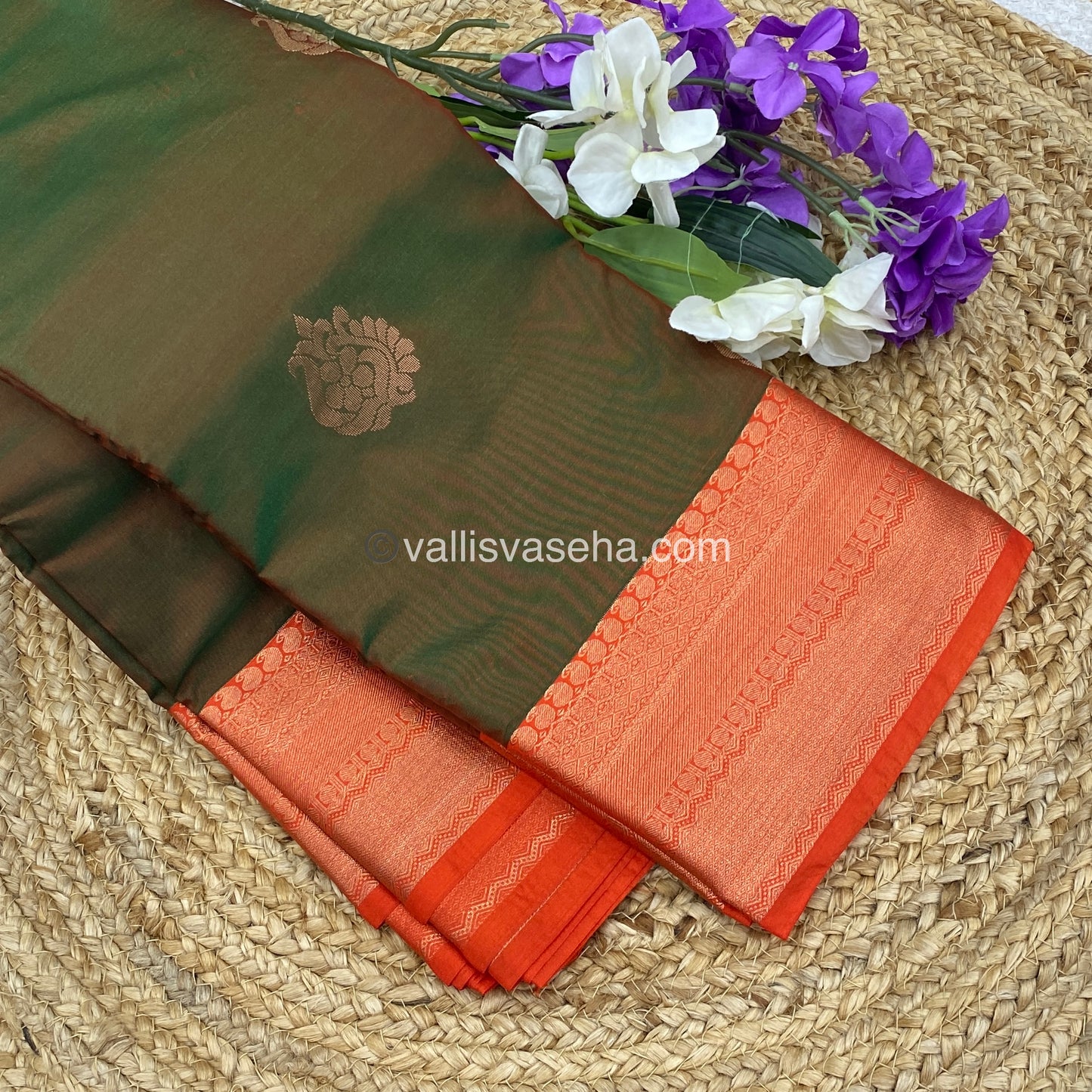 Semi Kanchipuram Soft Silk - VVSSS008