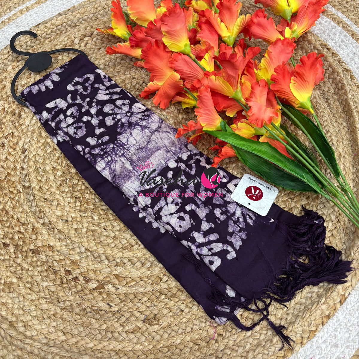 Stoles & Dupattas - Batik print - VVSD001
