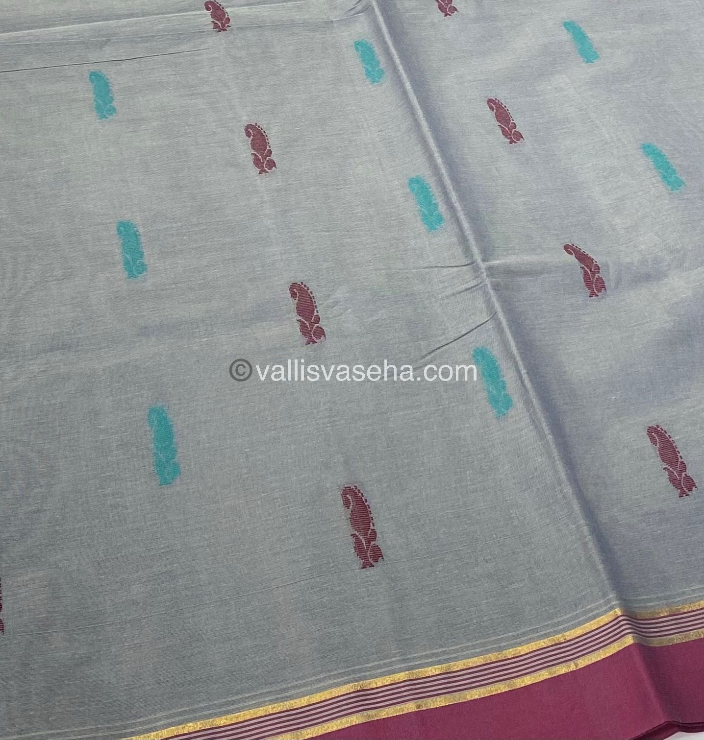 Handloom South Cotton Saree - VVSCS001