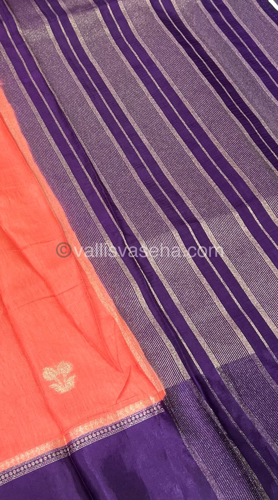 Russian Viscose - Premium Viscose Saree - Retta Petta Border- VVRVS002