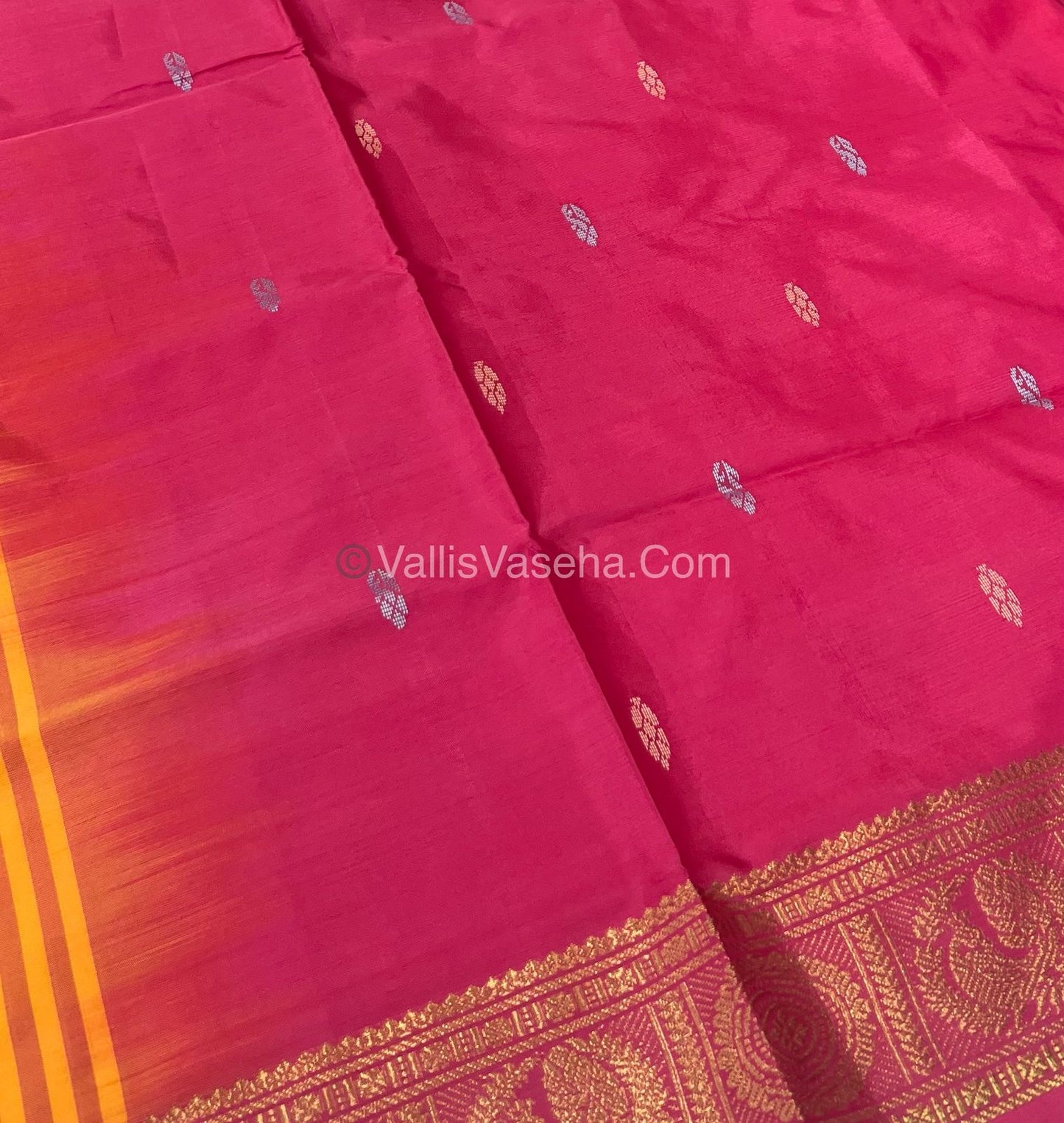 Vazhai Pattu Saree / Banana Pith - With Blouse - VVVPS001