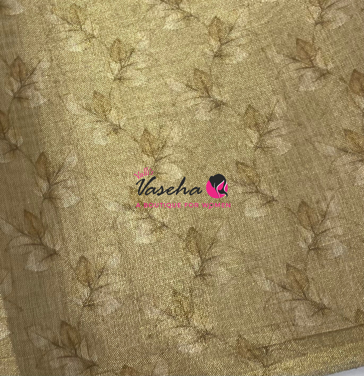 Linen Tissue Saree - VVLTS010