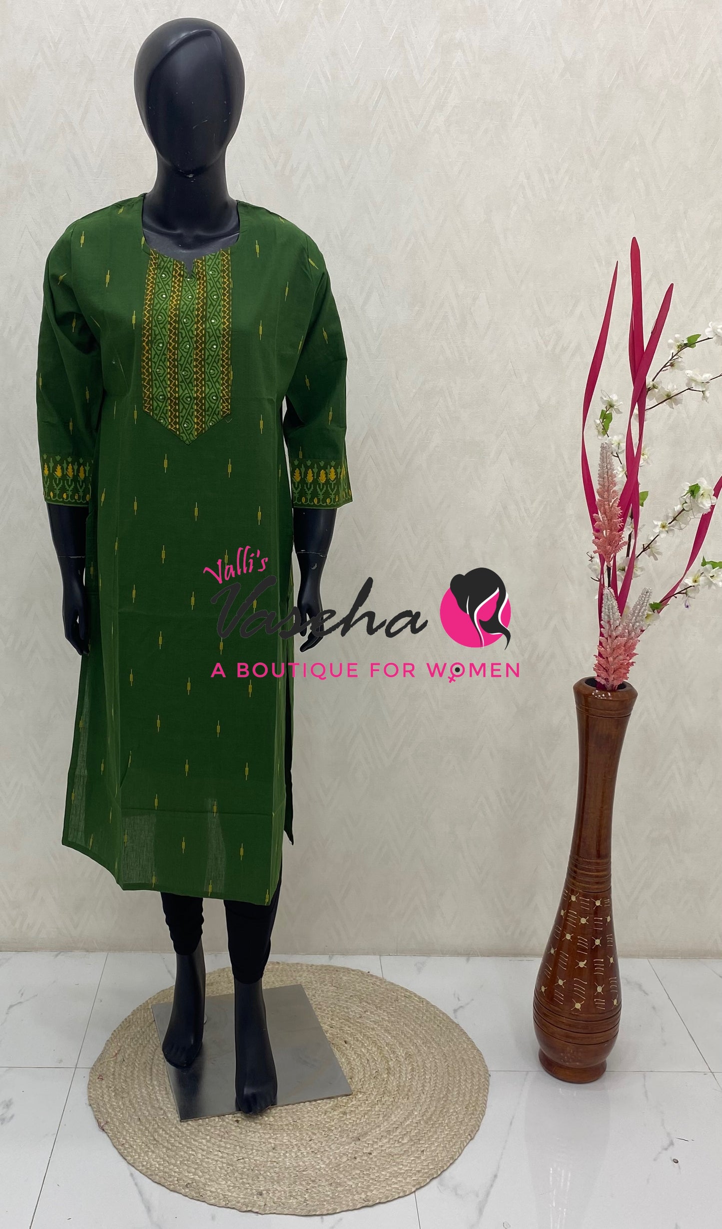 Ready Made - Kurti - Straight Cut - VVRK003