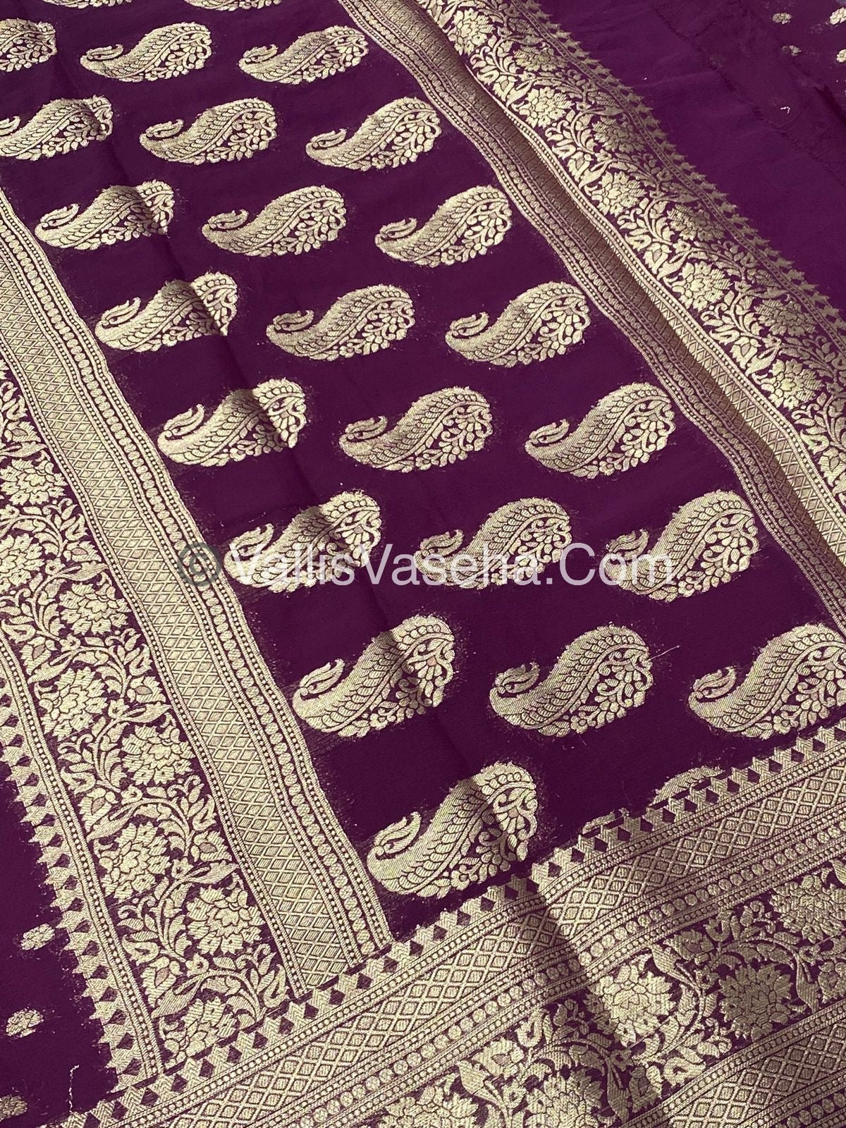 Premium Georgette Saree - VVPGS001