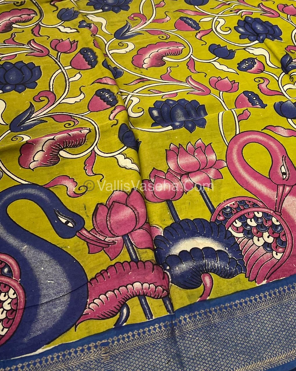 Chennur Silk | Kalamkari Prints | VVCS005