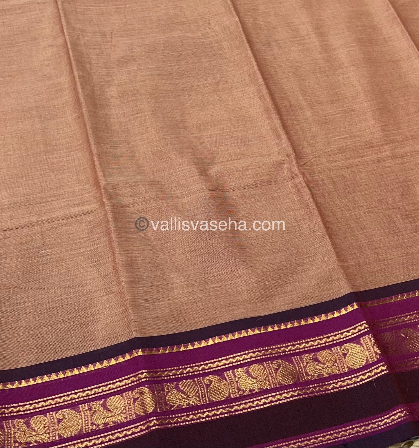 Kanchi Cotton Saree - VVKCS009