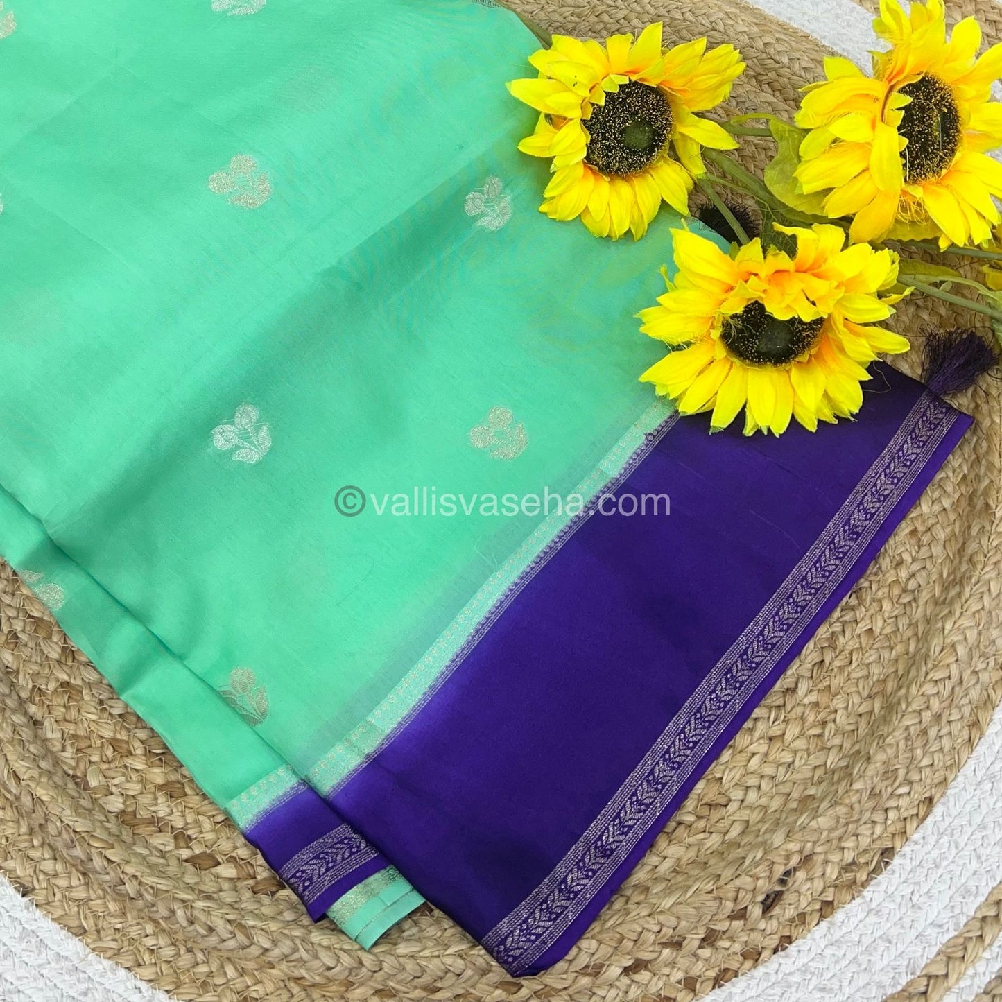 Russian Viscose - Premium Viscose Saree - Retta Petta Border- VVRVS002
