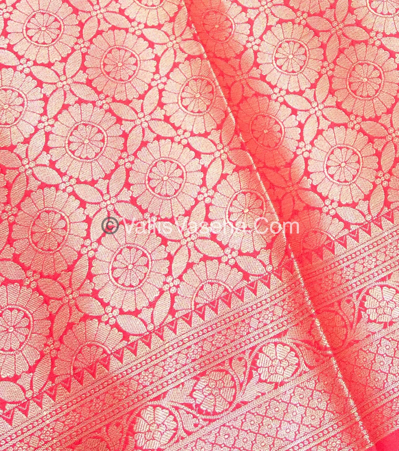 40% less - Offer Saree - Semi Soft Silk Saree - VVDS005