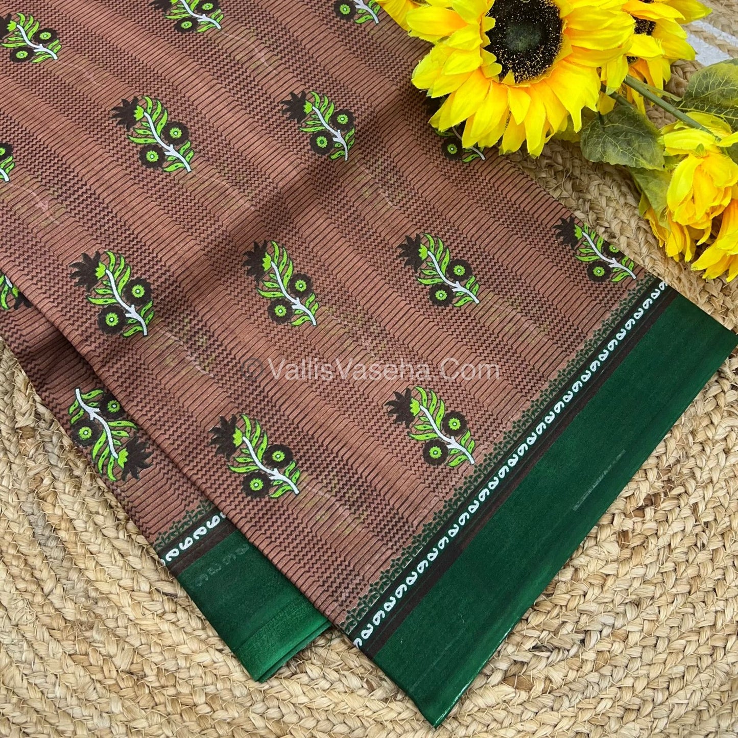 Pure Cotton Voile Saree | VVPVS001