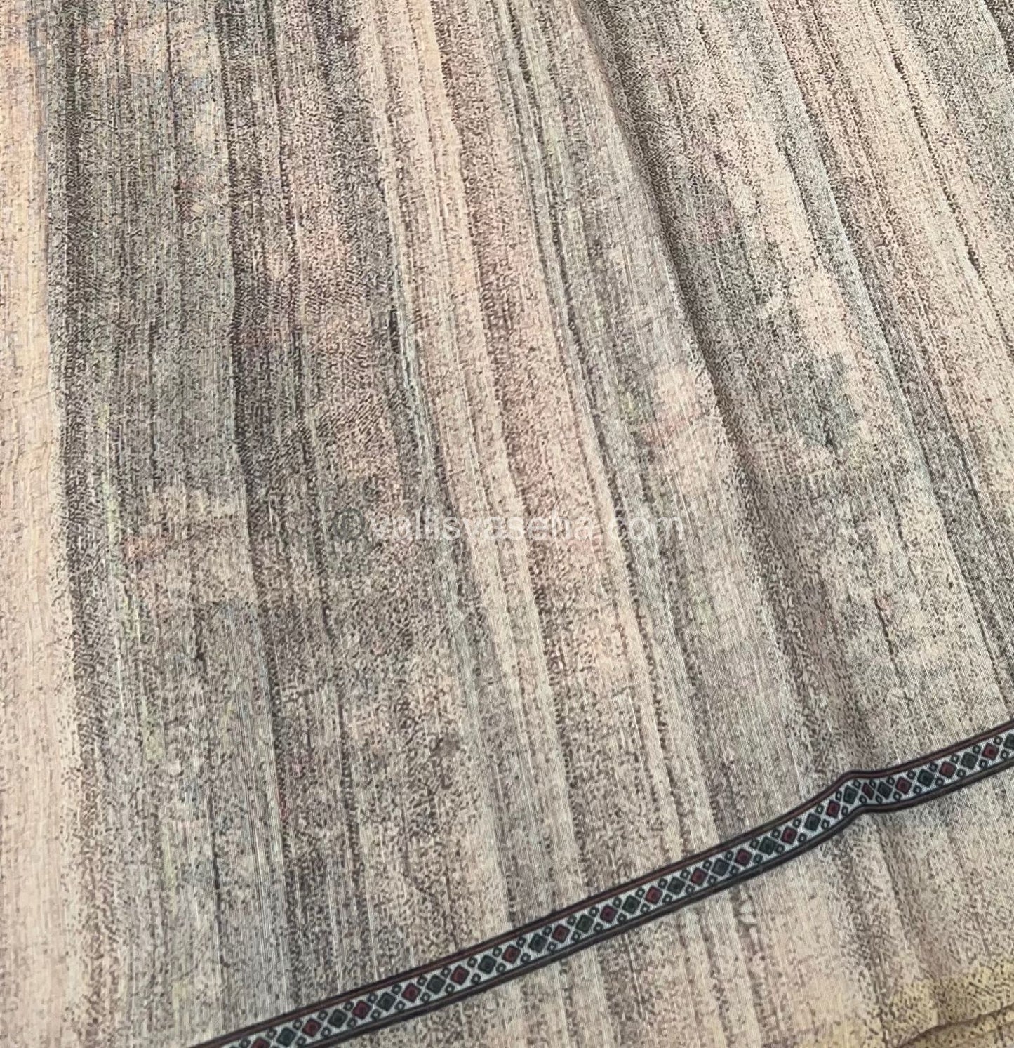 Semi Chanderi Saree - Digital Printed - VVSCD001