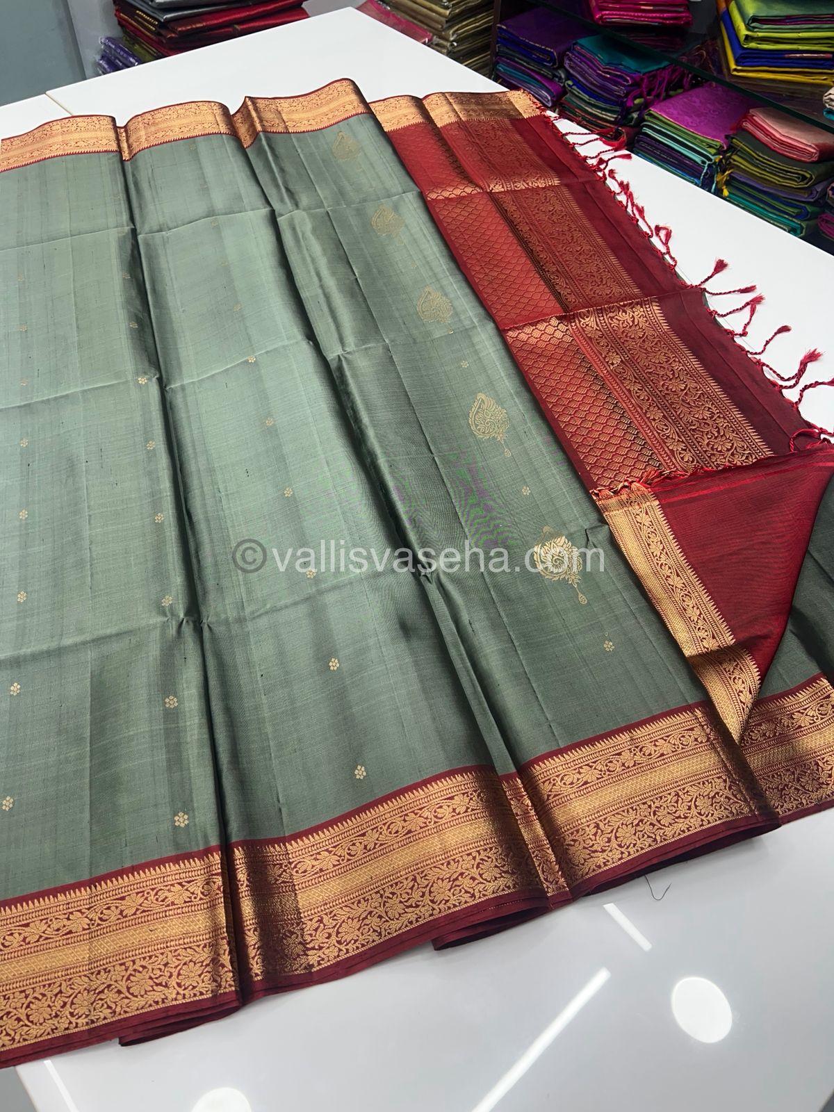 Pure Soft Silk Saree - Kanchi Border - VVPSS015
