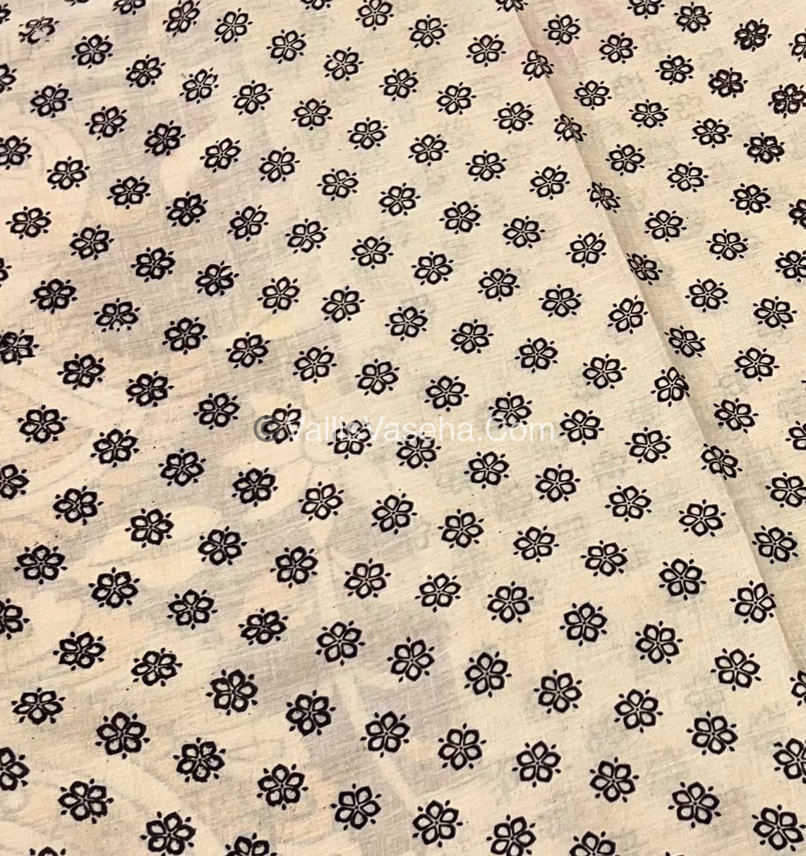 Pure Kalamkari Cotton Saree - VVPKC001