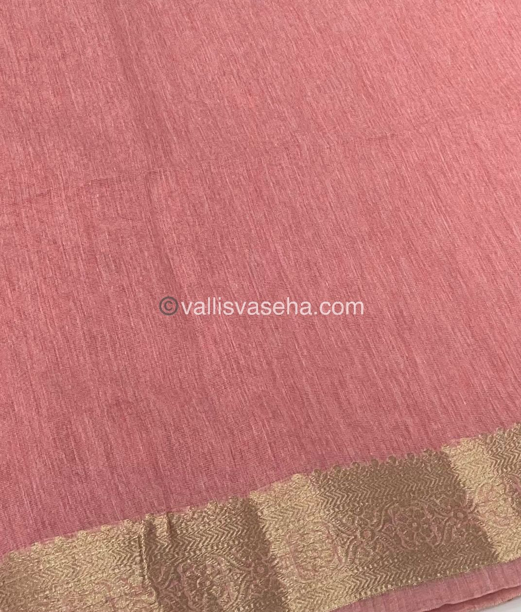 Chanderi Mixed Cotton Saree - VVCMC001