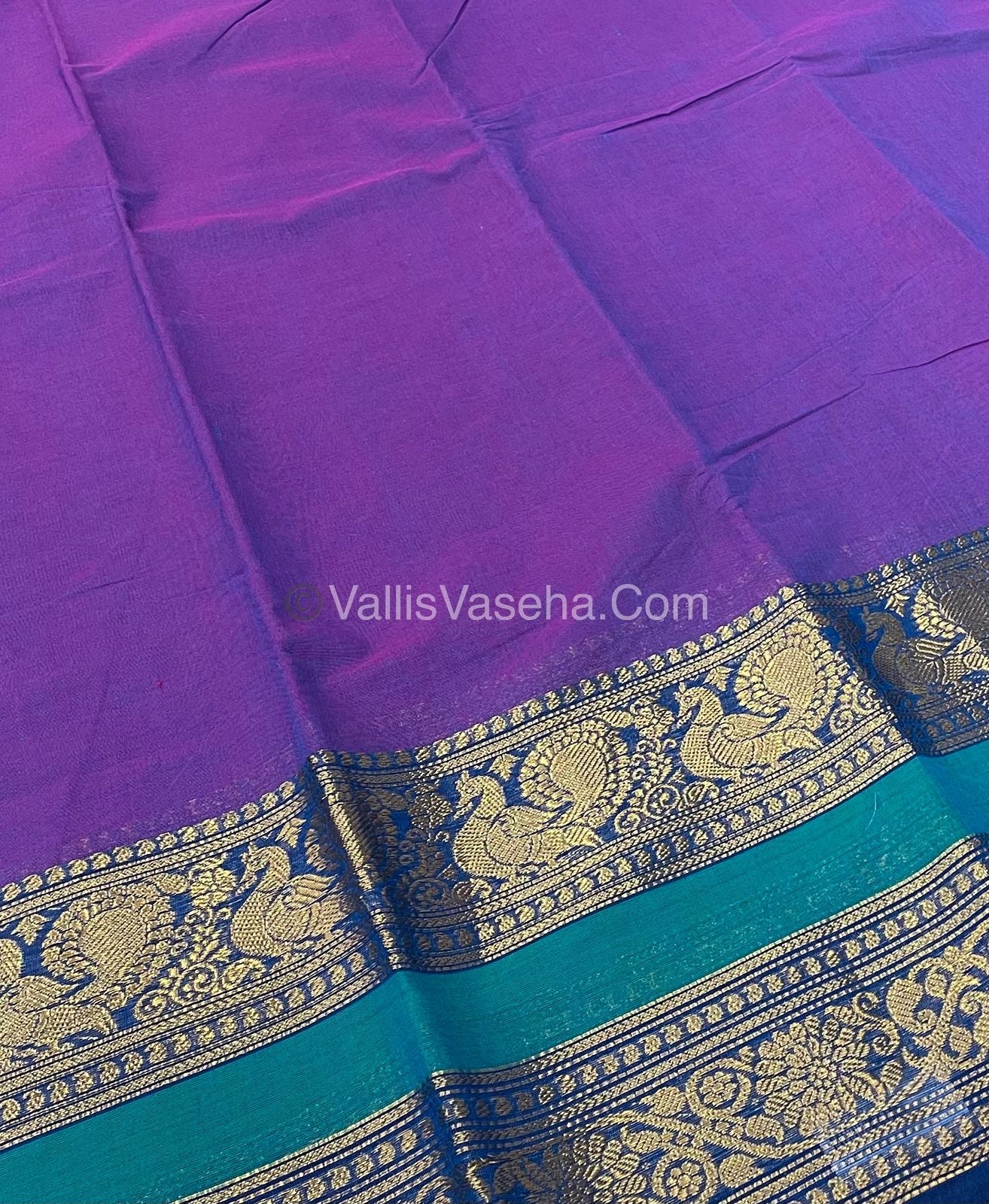 Kanchi Cotton Saree - VVKCS010